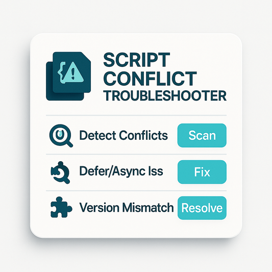 Script Conflict Troubleshooter