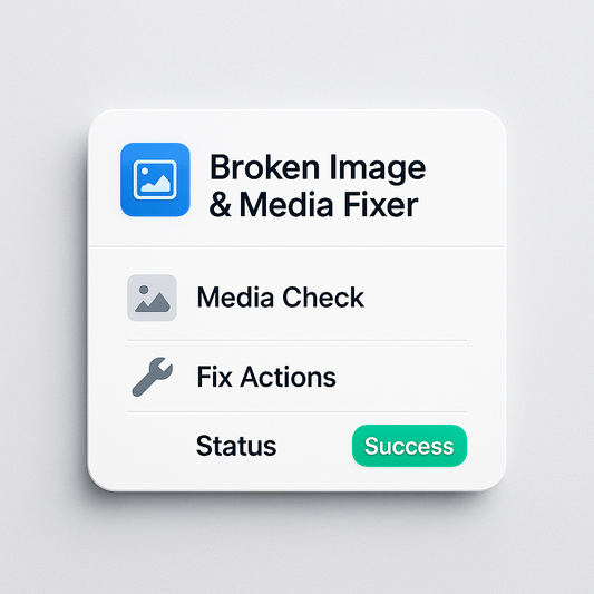 Broken Image & Media Fixer