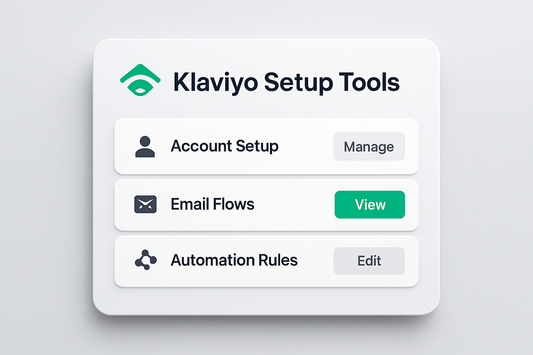 Klaviyo Setup Tools