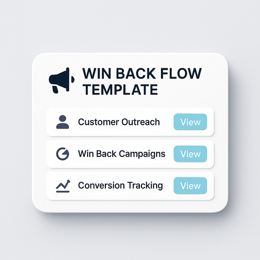 Win Back Flow Template
